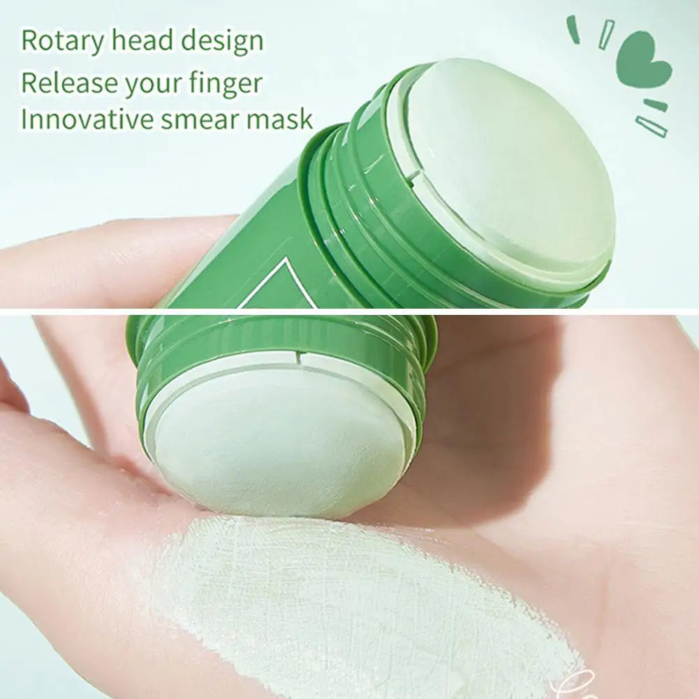 Green Tea Eggplant Solid Mask Deep Cleansing