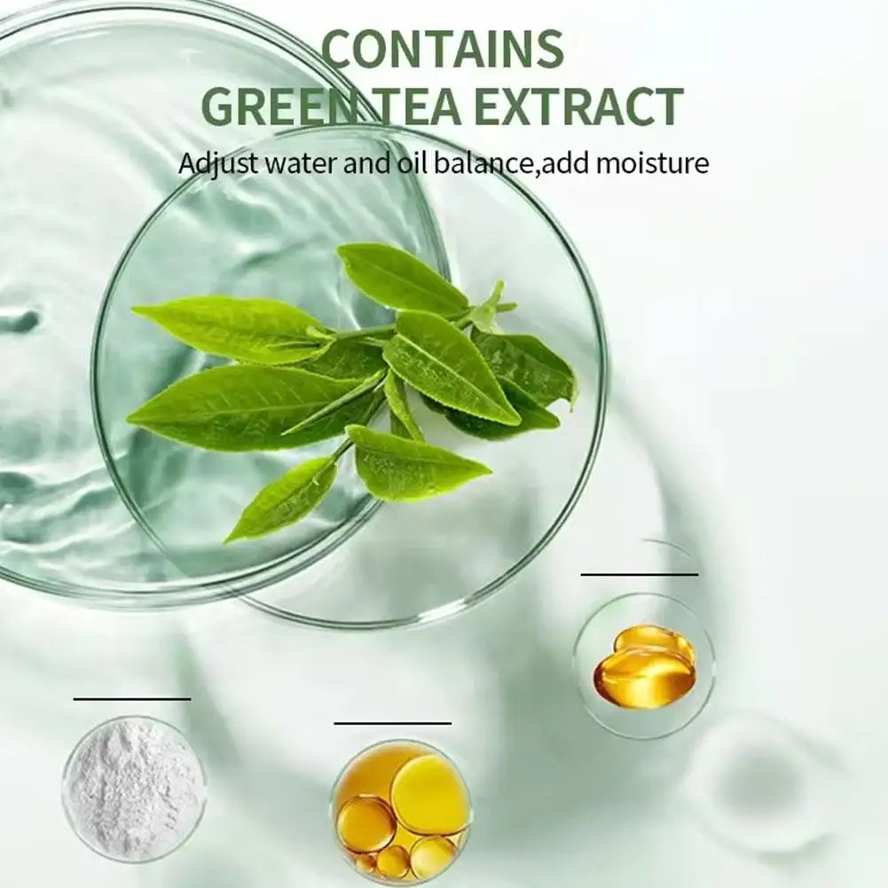 Green Tea Eggplant Solid Mask Deep Cleansing