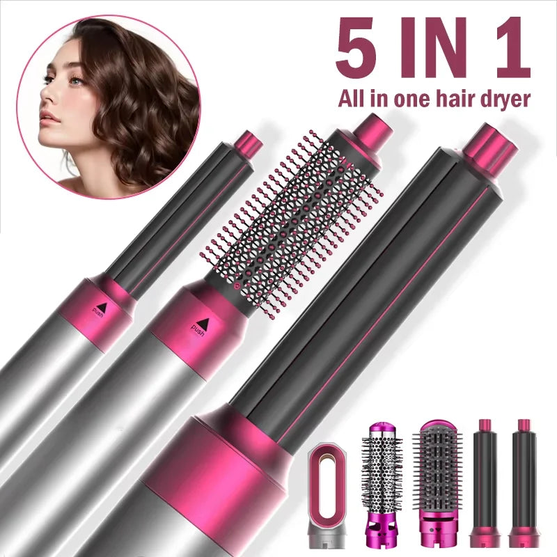 Multifunctional 5 In 1 Hair Straightener Curler Styling Set For Dyson Airwrap