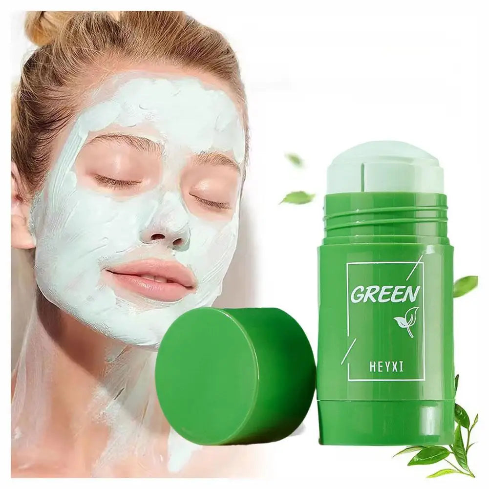 Green Tea Eggplant Solid Mask Deep Cleansing