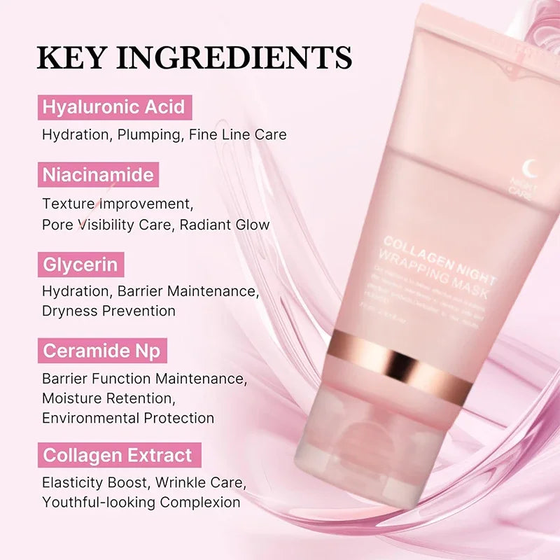 Korean Collagen Wrapping Peel Off Facial
