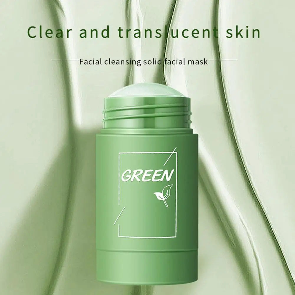 Green Tea Eggplant Solid Mask Deep Cleansing