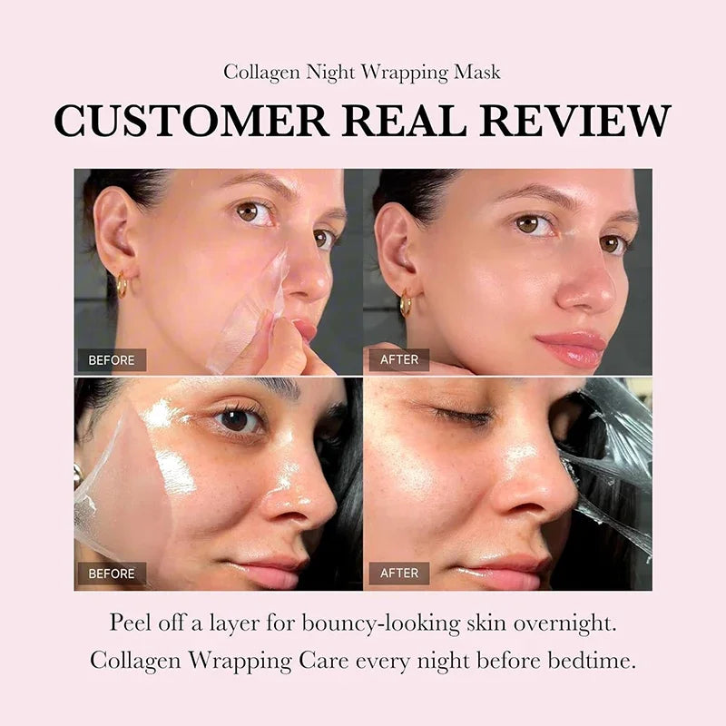 Korean Collagen Wrapping Peel Off Facial