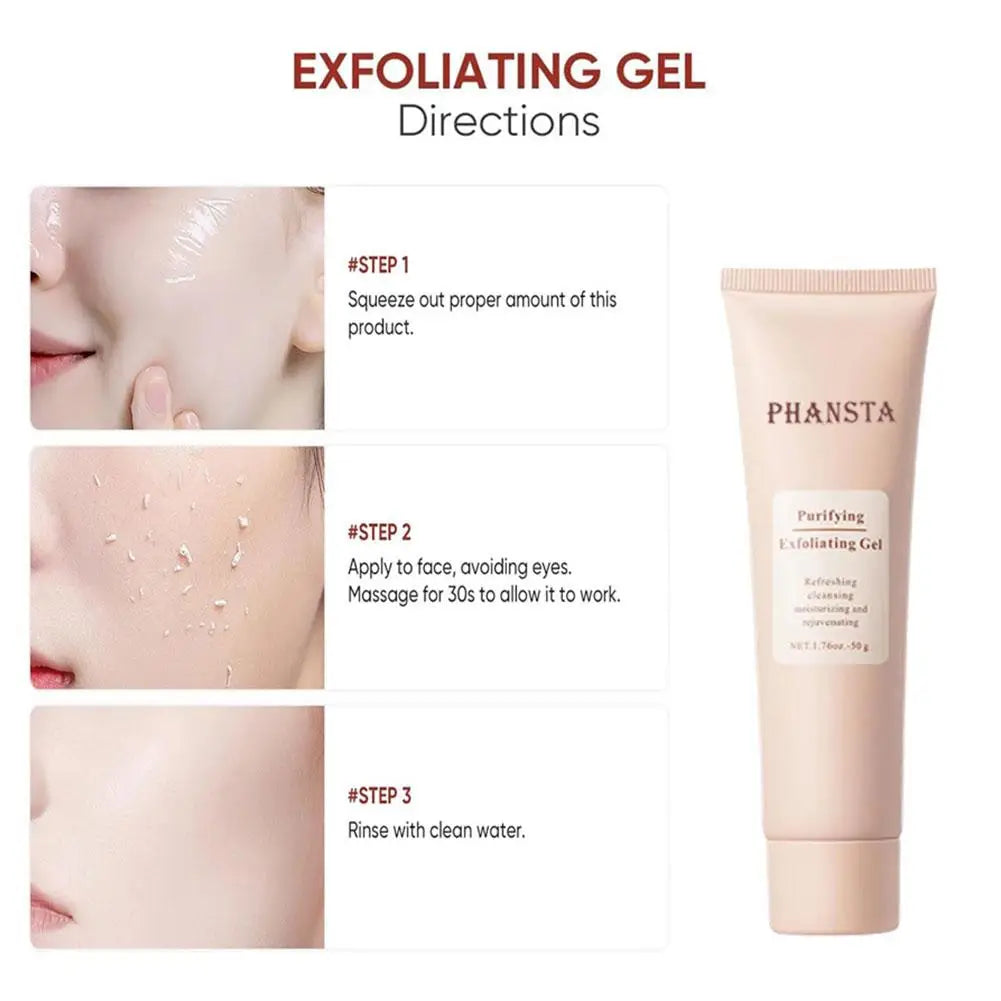 Face Exfoliating Gel Deep Cleansing Pores