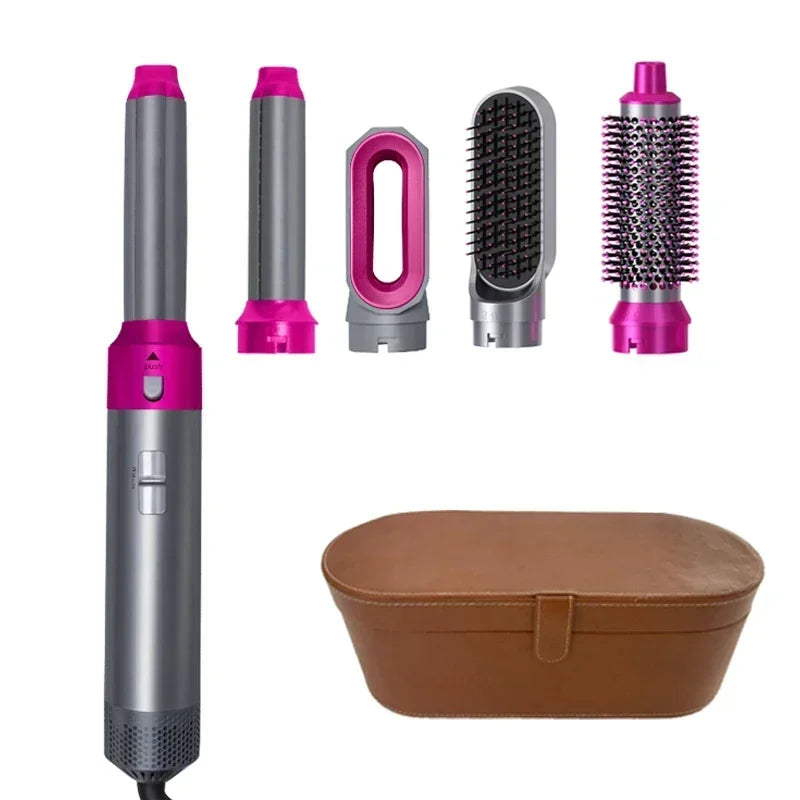 5 in 1 Hair Dryer Hot Comb Set Professional