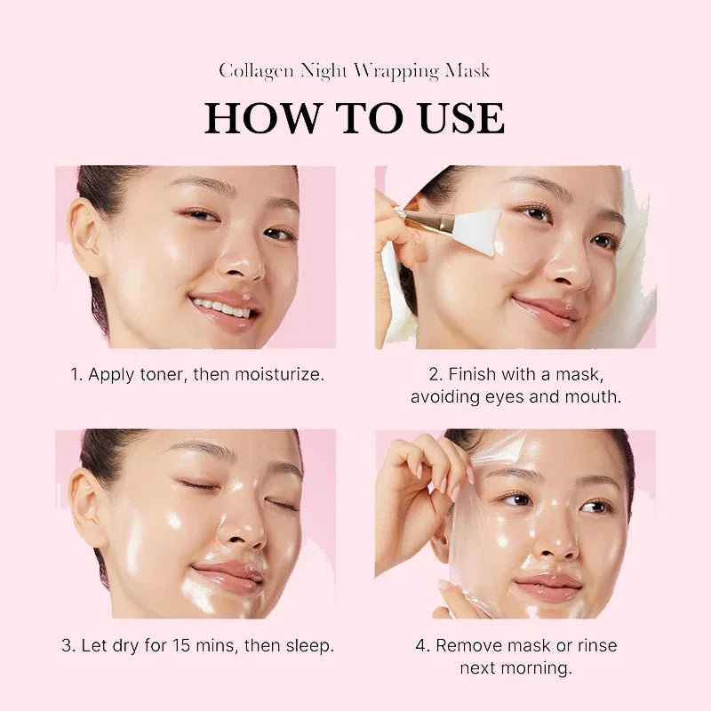 Korean Collagen Wrapping Peel Off Facial