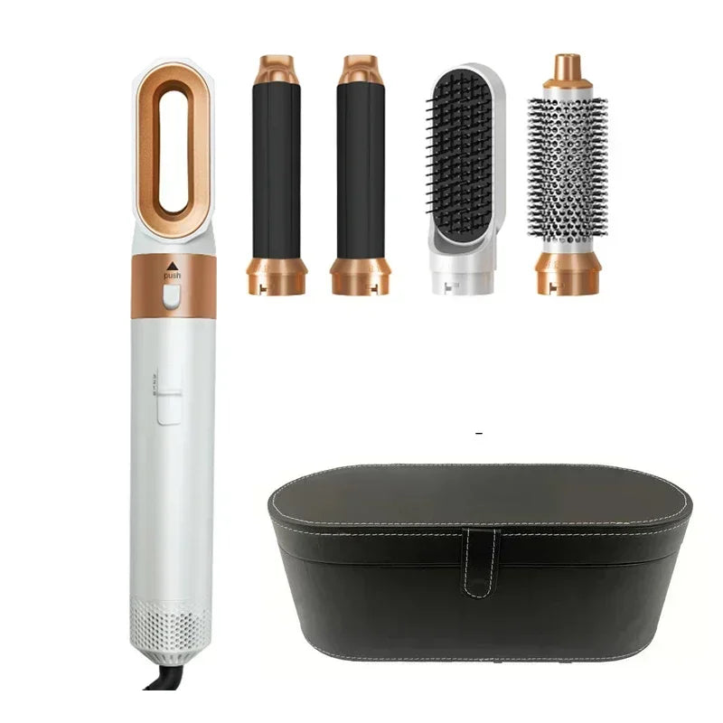 5 in 1 Hair Dryer Hot Comb Set Professional