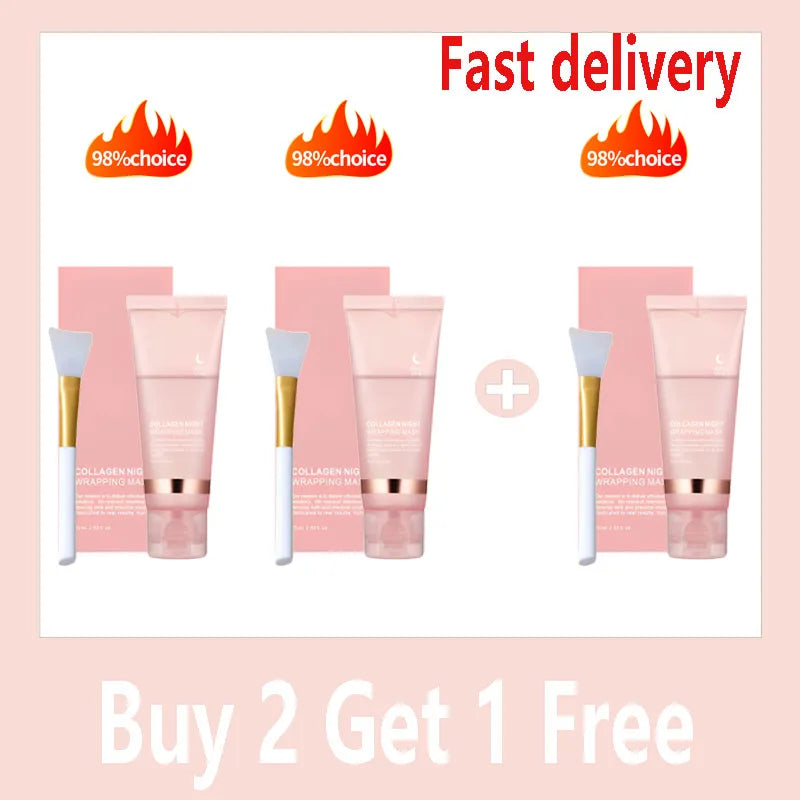 Korean Collagen Wrapping Peel Off Facial