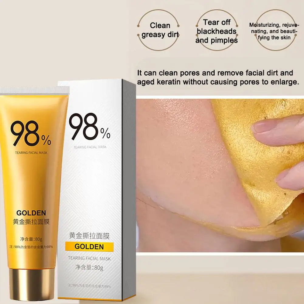 Gold Peel Mask Deep Cleansing Tightens Facial