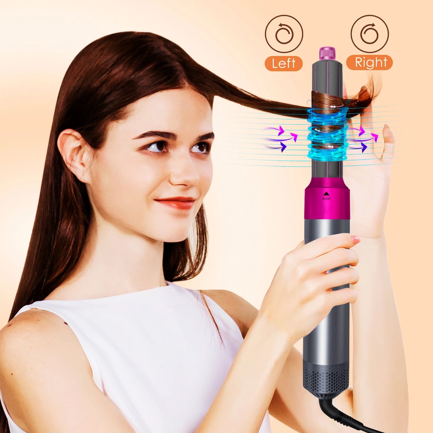 Multifunctional 5 In 1 Hair Straightener Curler Styling Set For Dyson Airwrap