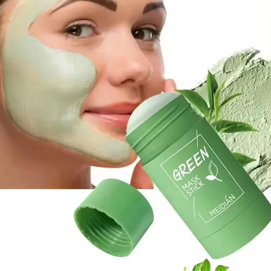 Green Tea Eggplant Solid Mask Deep Cleansing