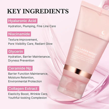 Korean Collagen Wrapping Peel Off Facial