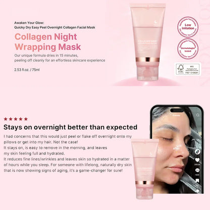 Korean Collagen Wrapping Peel Off Facial