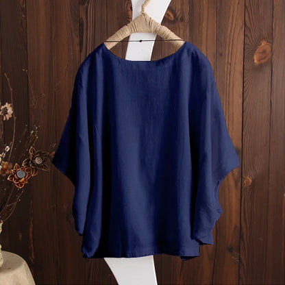 Harajuku Y2k Top Vintage Clothes Tees Cotton Linen Streetwear Casual Shirts for Women Clothing T-Shirts Fashion Summer